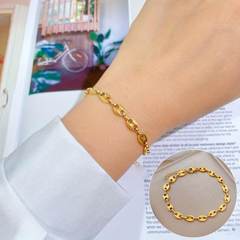 New Fashionable Women's Bracelet, Shiny and Exquisite Chain Women's Bracelet, Simple and Fashionable Women's Jewelry