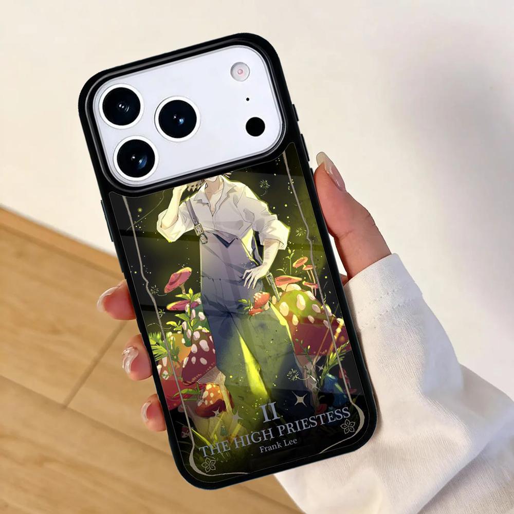 Tarot Card Mystery Death Phone Case For Apple iPhone 17 air 16 Pro Max 15 Pro Max 14 13 12 11 Mini Back Cover