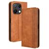 Leather Case For Umidigi Note 100/Note 100 5G/Note 100A Wallet Stand Retro Texture Phone Cover