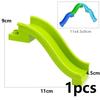 Store byggeklosser Slide Swing Seesaw Park Lekeplass Series Large Pillar Murstein Barn Barn Pedagogisk Leke Kompatibel Duploe