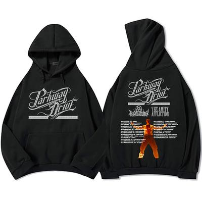 Parkway Drive 20 Lat Jubileuszowa Europejska Trasa 2025 Bluzy Moda Zespołu Rockowego Graficzne Bluzy Zimowy Polar Męskie Pulowery
