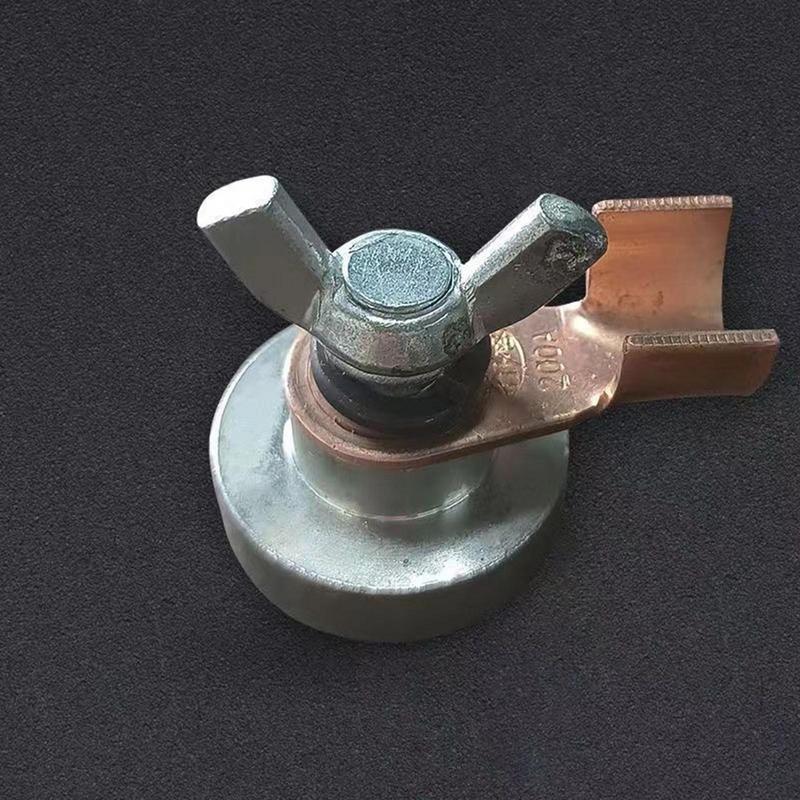 Magnetic Grounding Clamp Strong Gripping Quick Release Magnetic Mount Welding Magnetic Welding Support Ground Clamp Tool