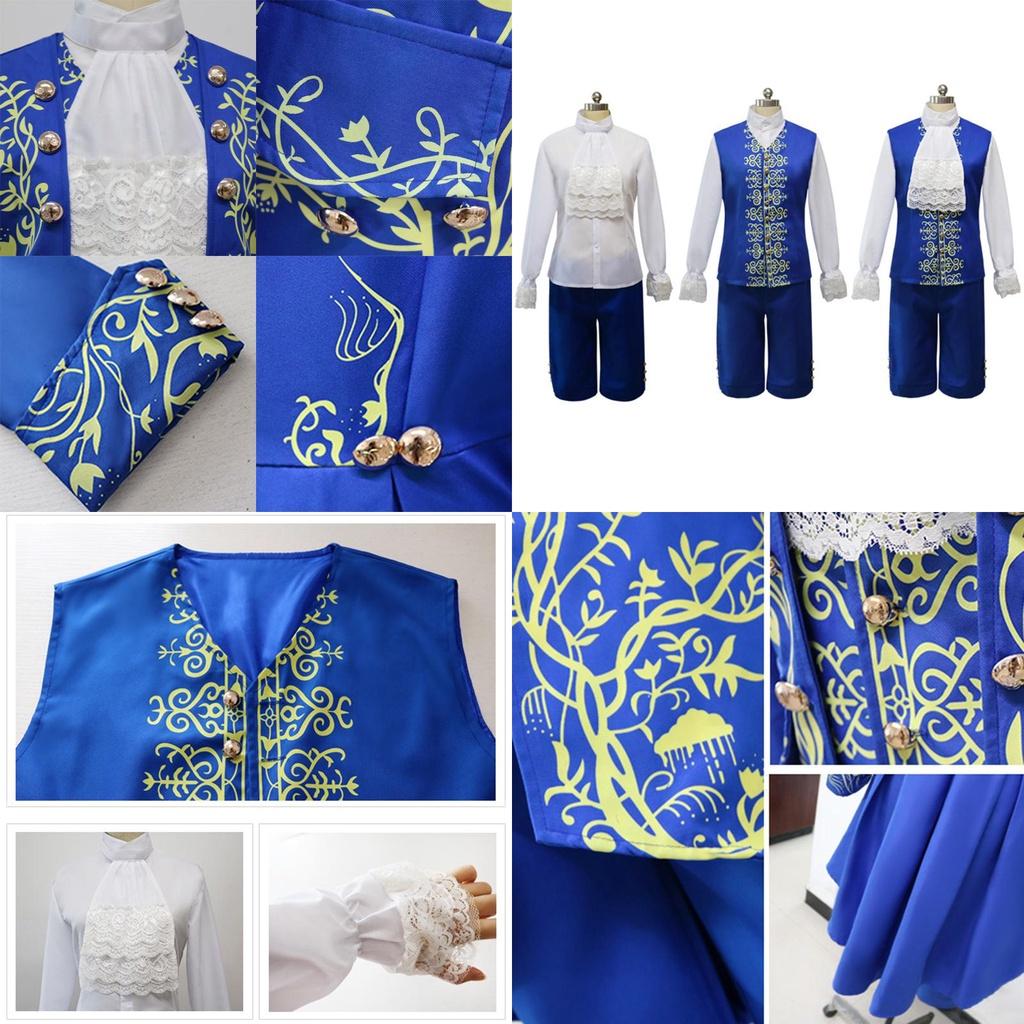 Enchanting Beauty And The Beast Adult Cosplay Prince Adam Costume For Halloween