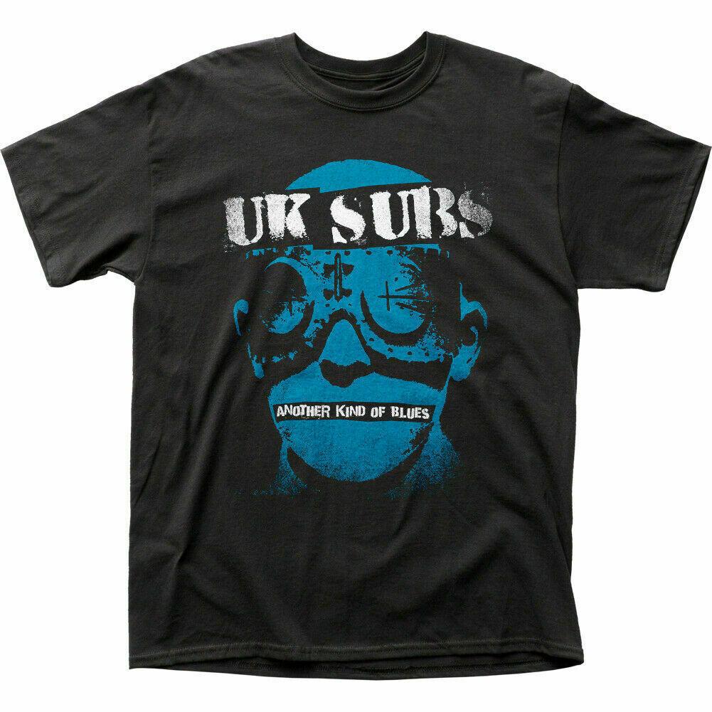 26 UK Subs Another Kind of Blues T Shirt Mens Licensed Rock N Roll Retro Tee Black Unisex T-Shirt XL