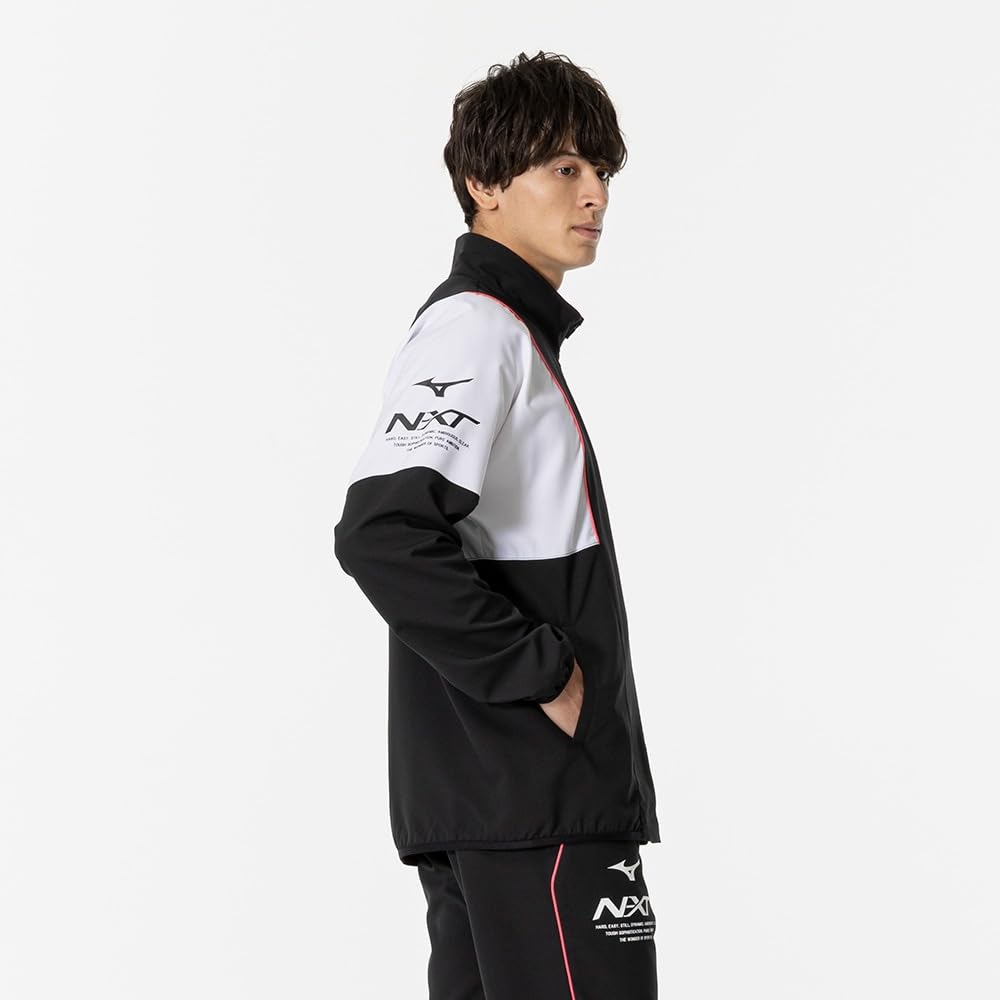 N-XT Move Cross Jacket, UPF 50+, Moisture-Wicking, Quick-Drying, Stretch Jersey, Unisex, Adult, Black, Size XL, 32JCB220