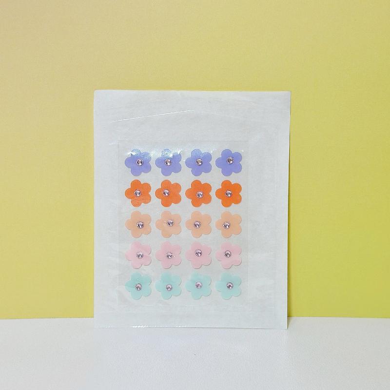 12Pcs Star Shape Pimple Colorful Hydrocolloid Acne Patches Facial Skin Care Isolate Air Pollution Closed Acne Blemishes Cover