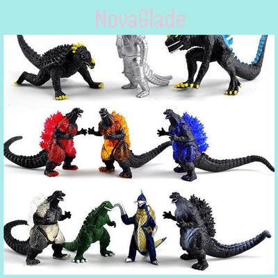 Set di Figure d'Azione di Alta Qualità dei Mostri di Godzilla, Mechagodzilla, Trendmaster, Gigan, Anguirus