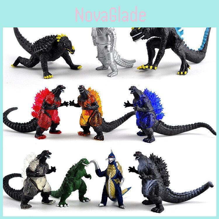 סט דמויות פעולה פרימיום של מפלצות גודזילה, מכהגודזילה, טרנדמסטר, גיגאן, אנגירוס