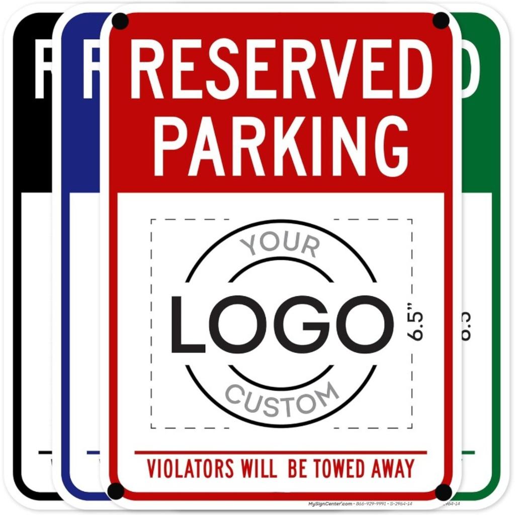 Metal Parking Sign - Rust-Proof Aluminum, Fade Resistant, Business Towing Warning