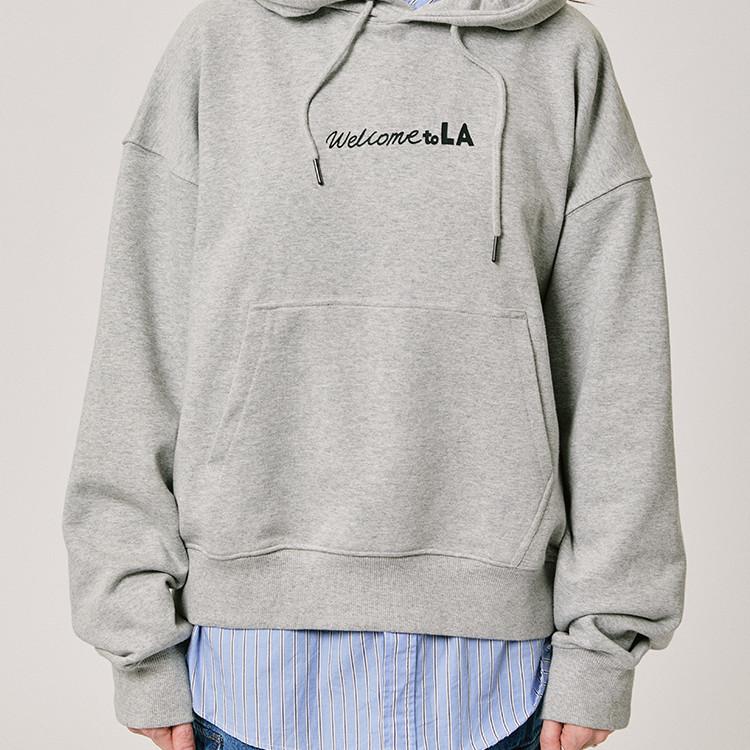 Худи BT21 CITY EDITION LA Серое (M-L) L — фото 5