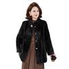 Mom's 2025 Faux Mink Velvet Winter Coat - Eco-Friendly Fur for Middle-Aged & Elderly Women in 40s & 50s