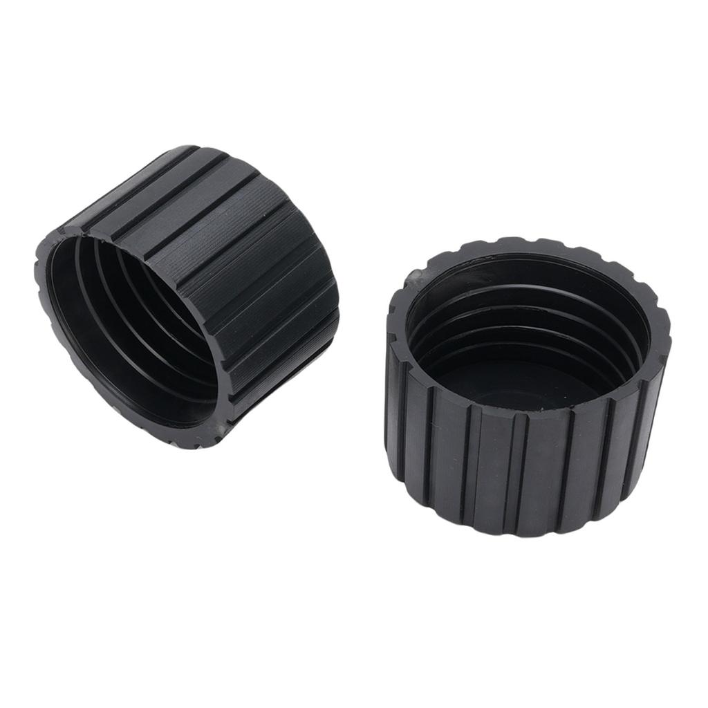 10 Pcs 50MM Chair Leg Floor Protectors Plastic Round Furniture Leg Pads for Gyms Schools Homes