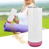 Cană Speaker 20oz Portabilă Detașabilă Oțel Inoxidabil Sublimare Muzică Sticlă Termos