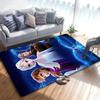 1pc Frozen Carpet Area Rug, Bedroom, and Playroom Durable, Stain-Resistant, and Easy To Clean, Living Room