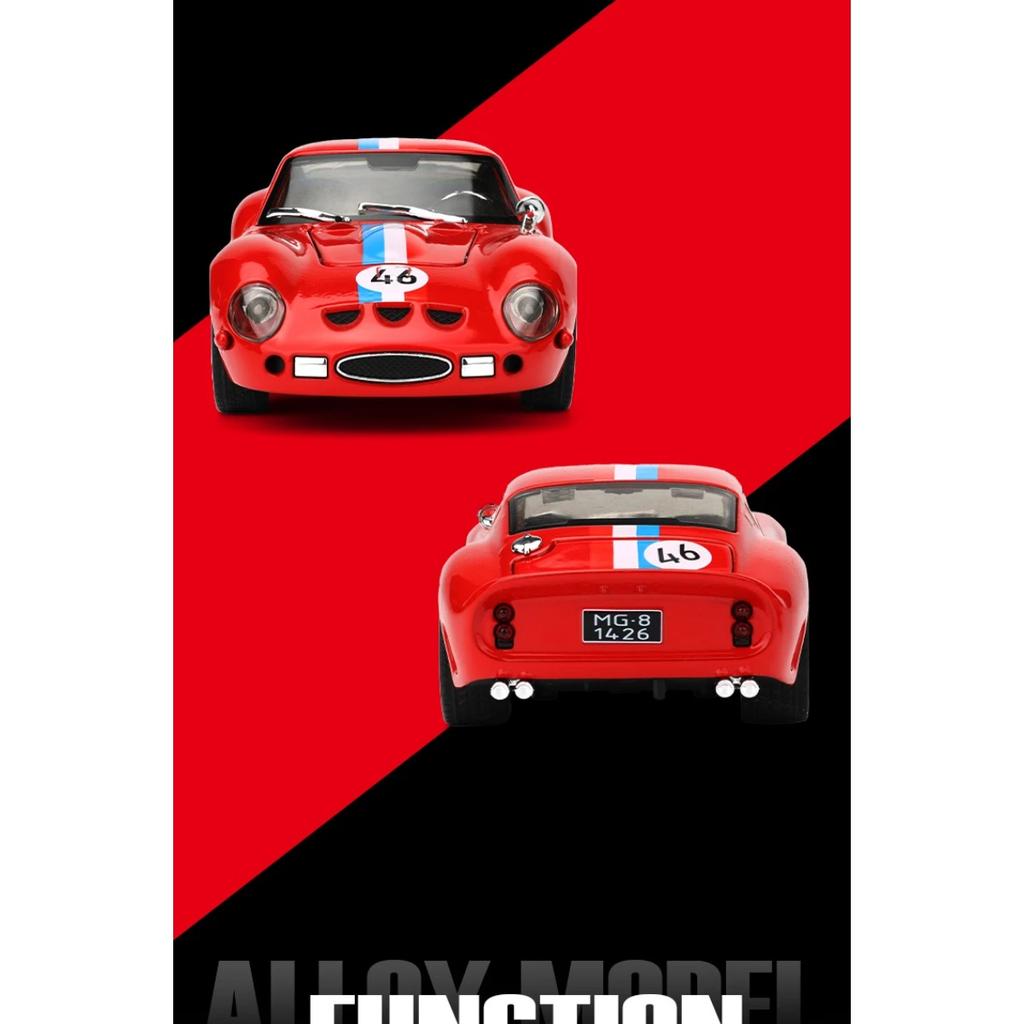 Ferrari 250 GTO Supersportwagen im Maßstab 1:32, Metall-Druckgussmodell, Klassiker, Sammlerstück, Geschenkidee zum Geburtstag für den Freund