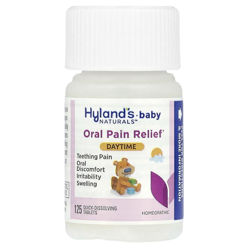 Baby, Oral Pain Relief, Daytime, 0+ Months, 125 Quick-Dissolving Tablets