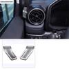 Car Dashboard Speaker Horn Cover Trim Stainless Steel Interior Accessories Fit For Toyota Land Cruiser 250 Prado LC250 2024 2025