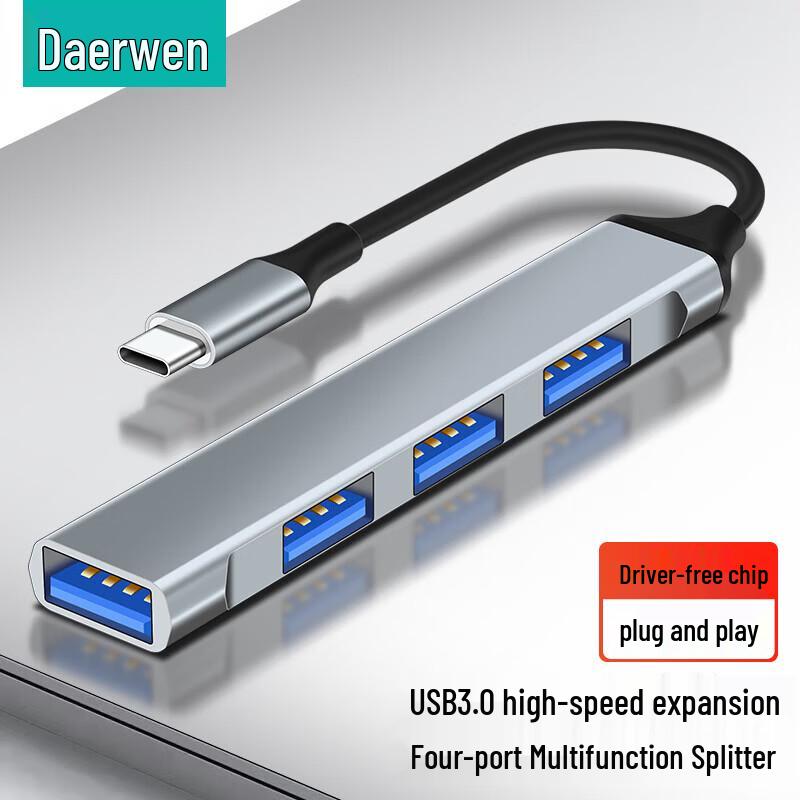 

DOREWIN USB-хаб Type-C на 4 порта