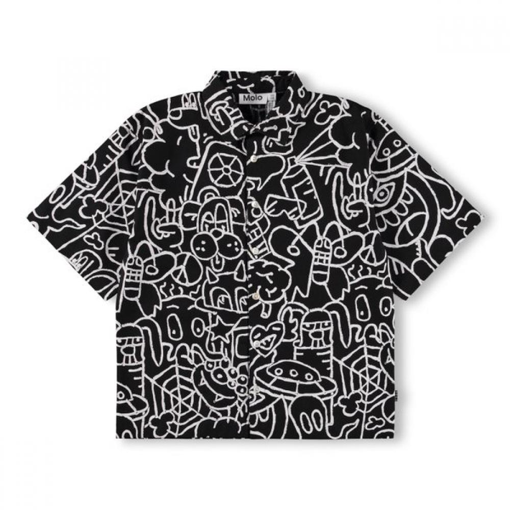 

Molo [26ss] 3 8 Years Rich Art Oversize Shirt Akis9bl001 (116/5-6 years old)