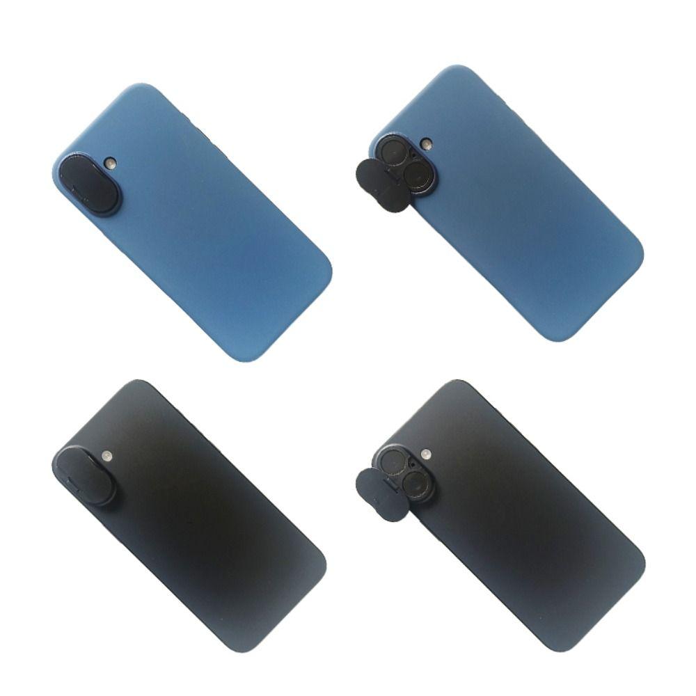 Schutz-Rückseite WebCam-Abdeckungs-Aufkleber Kratzfester Kameraobjektiv-Deckel Kunststoff-Handyobjektiv-Privatsphäre-Schutz für iPhone 16/16Plus