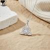 Celtic Knot Pendant: Retro Witch Knot Necklace In European & American Fashion Style
