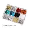 12 Grids/Box Nail Art Sequins Kit Mixed Shape DIY Nail Embellishments  Manicure Accessories