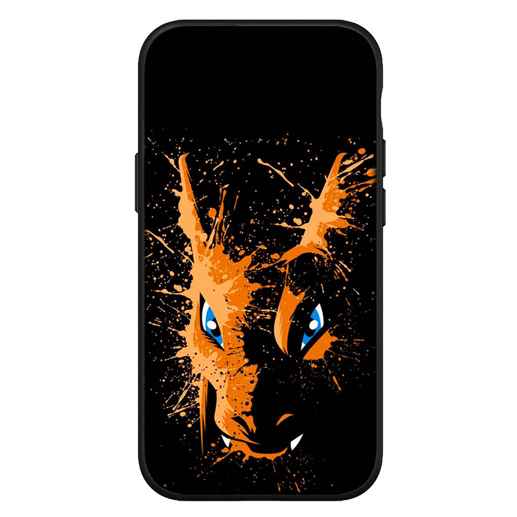 Cover for iPhone 17 16 15 Xiaomi Poco Redmi Note 14 13 12 11 Pro Max X 9 16e Samsung Galaxy S25 S24 S23 OPPO Huawei Comics Charmander Phone Case