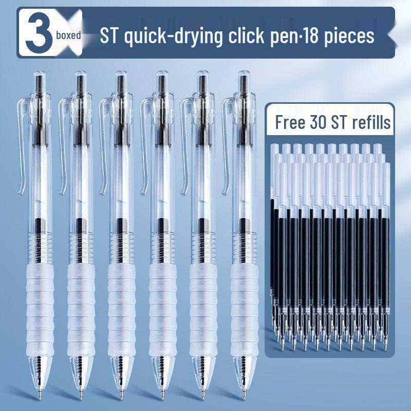 Cloud Grip Soft Rubber Brush Pen: Schnelltrocknender, geschmeidiger schwarzer Stift für Schüler