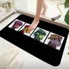 Gorillaz Band Bathroom Mat INS Style Soft Bedroom Floor House Laundry Room Mat Anti-skid Welcome Doormat