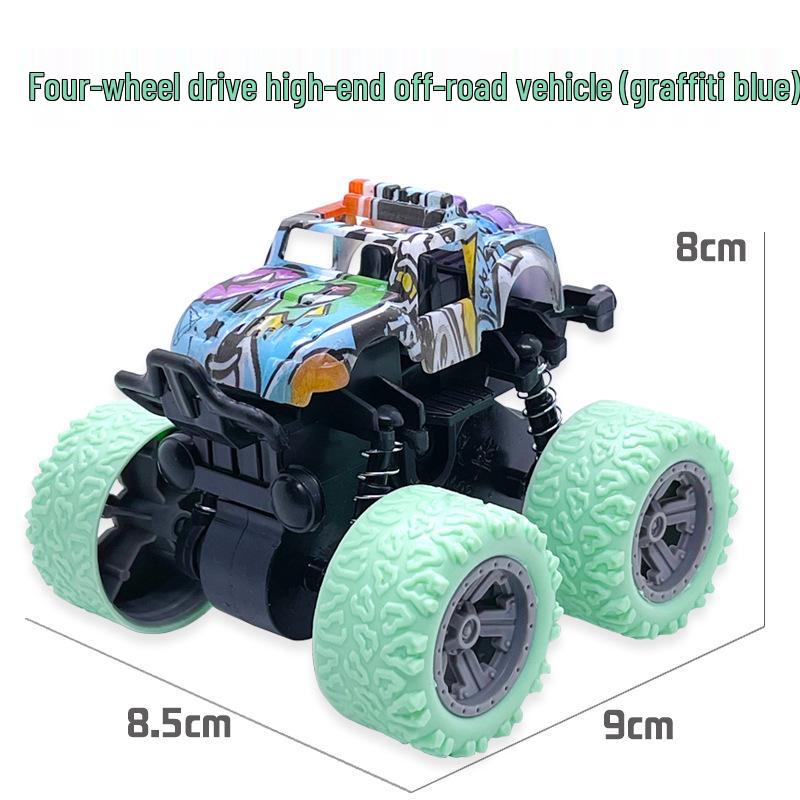 Kids' Inertial Excavator Toy Car: Off-Road Vehicle for Boys, Perfect for Small Gifts and Night Markets