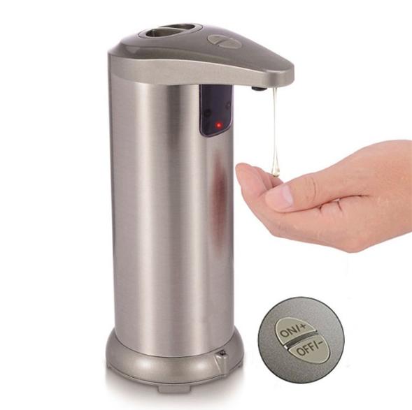 3 Volume Control Stainless Steel Automatic Foam Soap Dispenser with Touchless Technology 1 Year Warranty