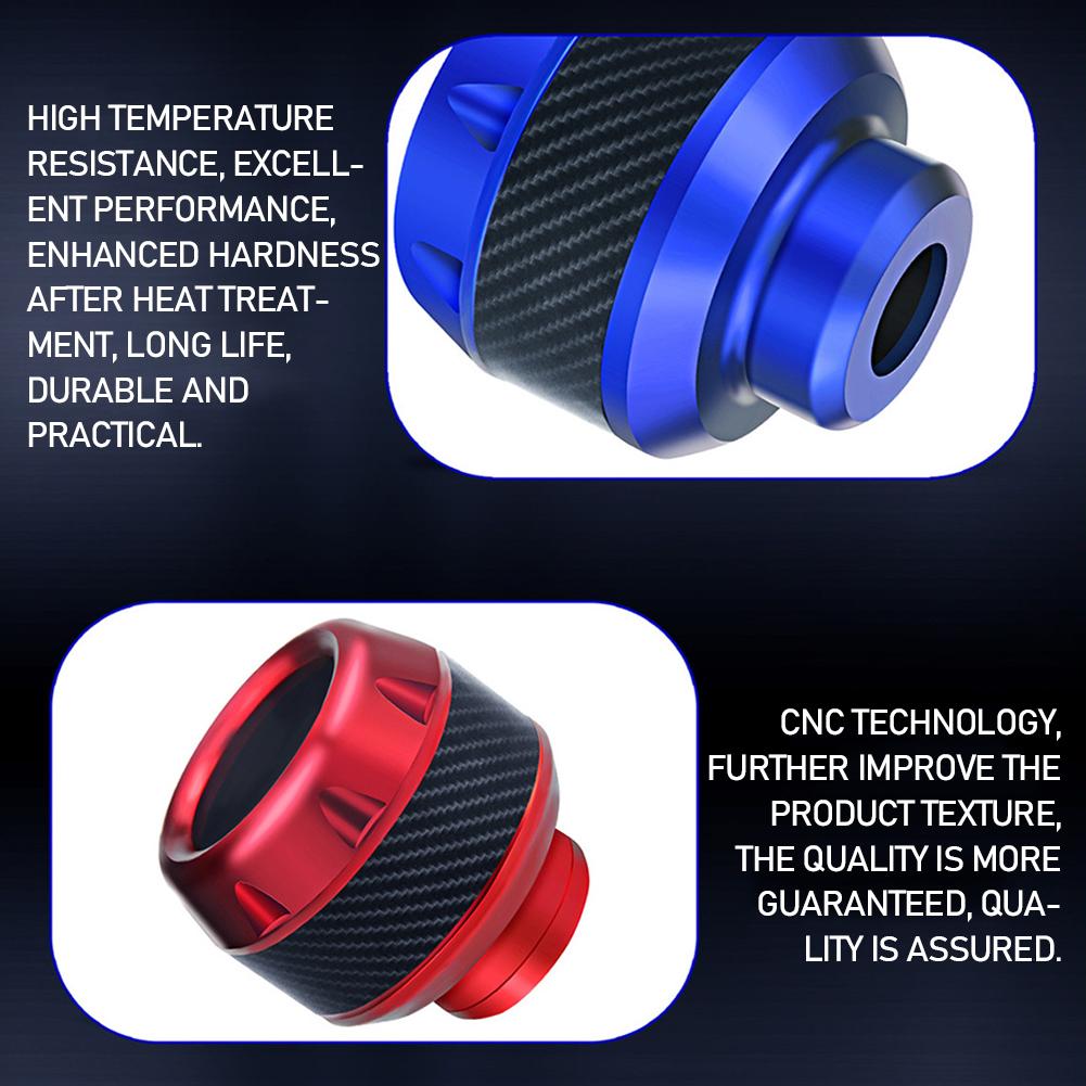 Universal 2Pcs Aluminum Alloy Motorcycles Falling Protector Explosion-proof Frame Slider Front Fork Cups Sliders Falling Crash