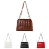 Elegant Pu Quilted Crossbody Bag For Women Stylish Chain Shoulder Bag Trendy