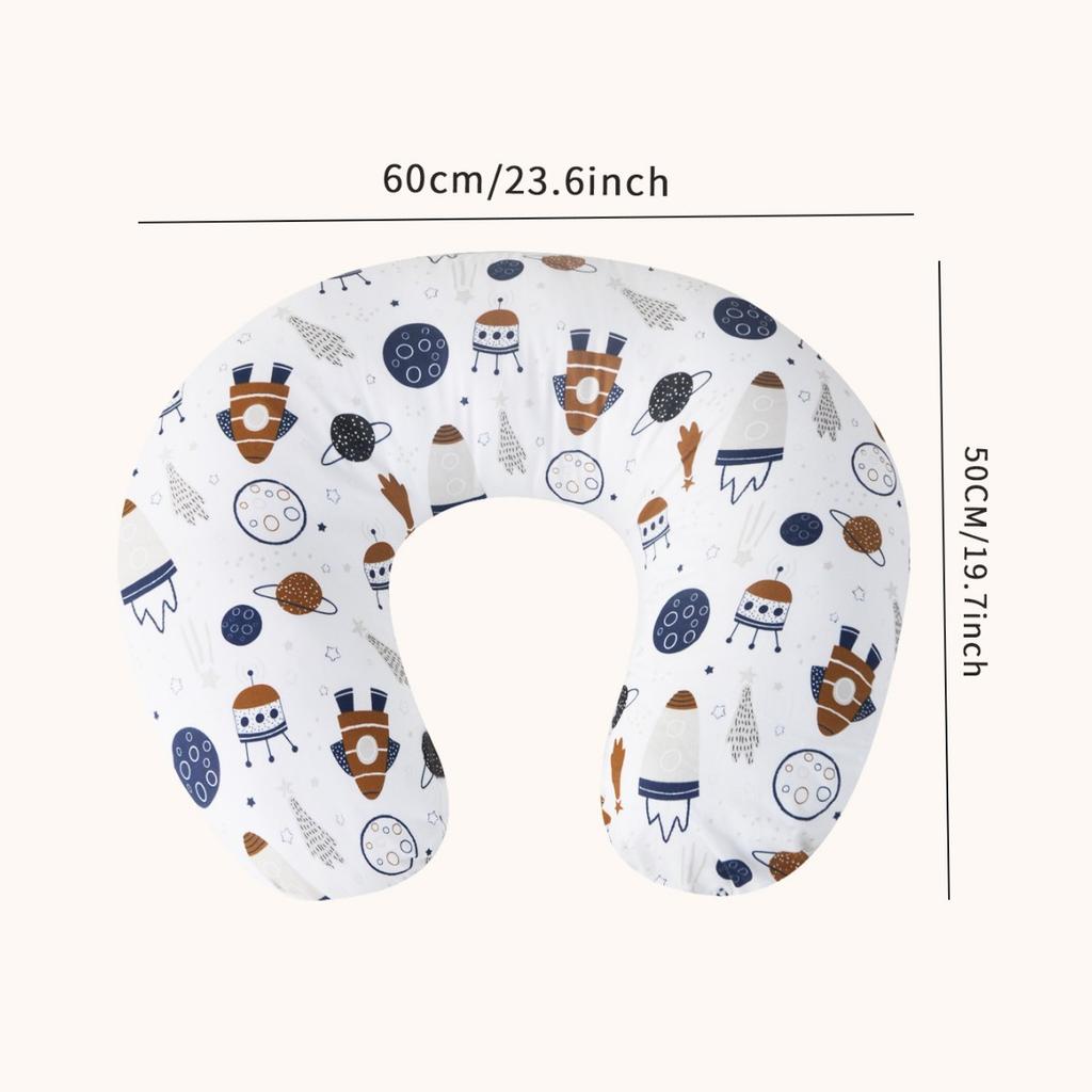 Round Nursing Pillow for Pregnant Women- Multi-functional Baby Feeding Pillow,Anti-Spit-Up Maternity Essential,Ergonomic Support