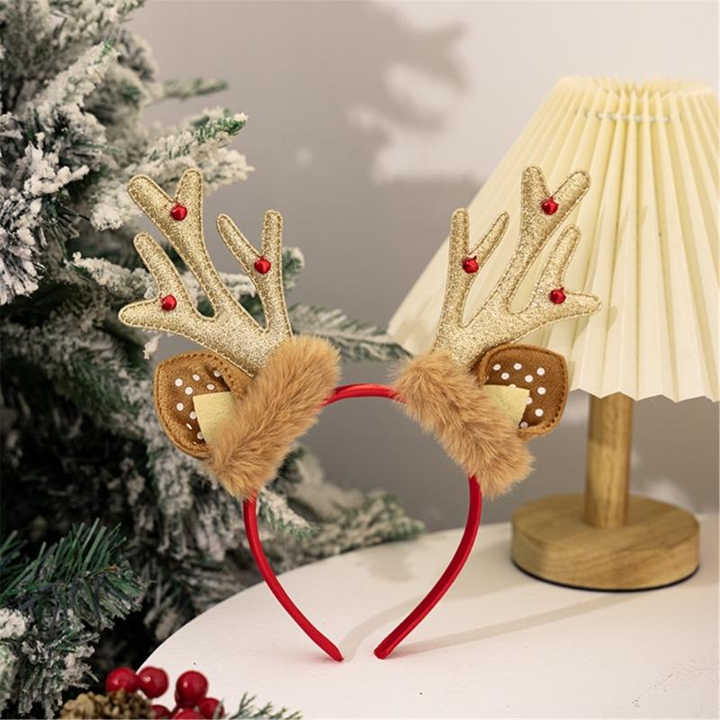 Practical Lovely Christmas Headwears for Any Ages Portable Accessory for Parties Supplies and Special Evening Event