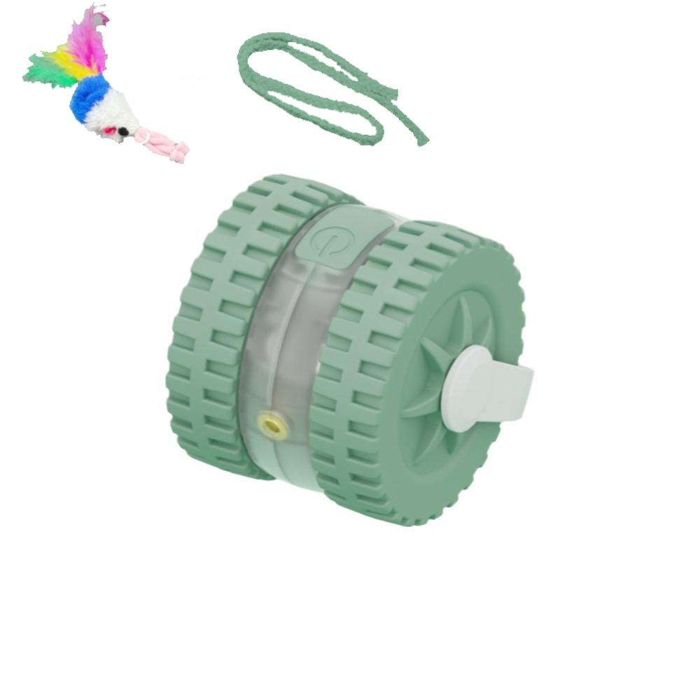 Electronic Infrared Laser Teaser Silent Rolling Interactive Cat Teaser Ball  for Kitten