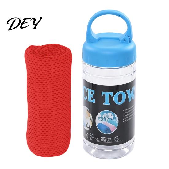 Hot Flash Relief Towel Cooling for Neck And Face, 90cmx30cm Quick Dry Ice Towel, Instant Summer Heat Wrap Sports Workout Recovery Reusable