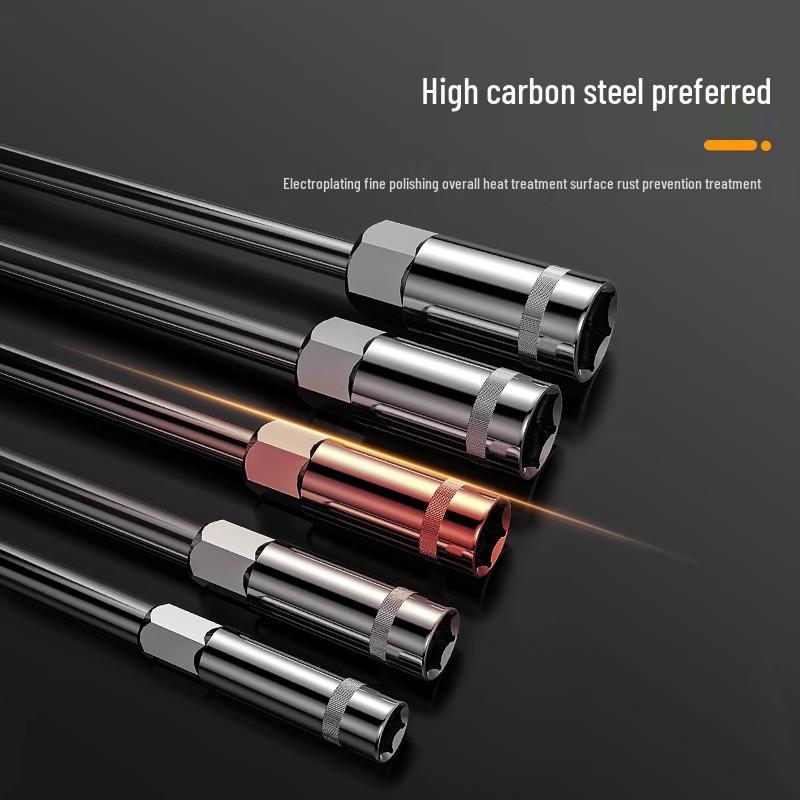 Extended T-Handle Socket Wrench, Multi-Functional Hex Wrench for Automotive and Motorcycle Repair