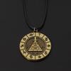 Anime Gravity Falls Necklace Bill Triangle Eye Pendant Cosplay Prop Jewellery
