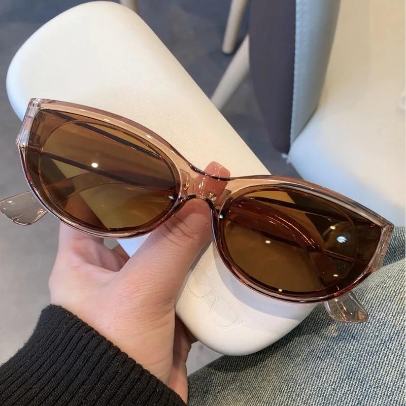 Fashion Small Cat Eye Sunglasses Vintage Designer UV400 Multi Color Shades for Women Stylish Eyewear Gafas De Sol