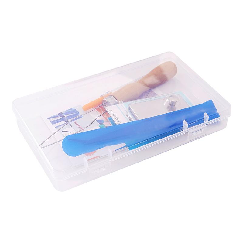 DIY Household Multifunctional Sewing Accessories Set Buckle Magnetic Gauge Tweezers Needle Threader Combination Tool