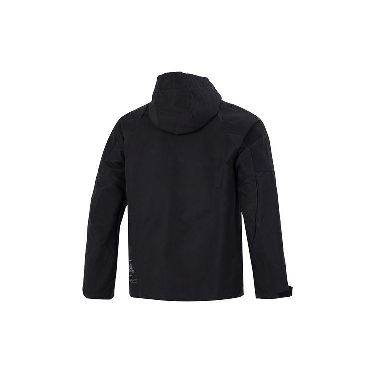 Adidas Commtek Woven Jacket Men Outerwear Black HR4438