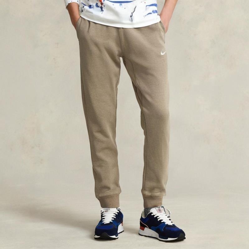 Nike Knitted Sweatpants Men's Khaki Moderate Cuffed Pants 716831-247