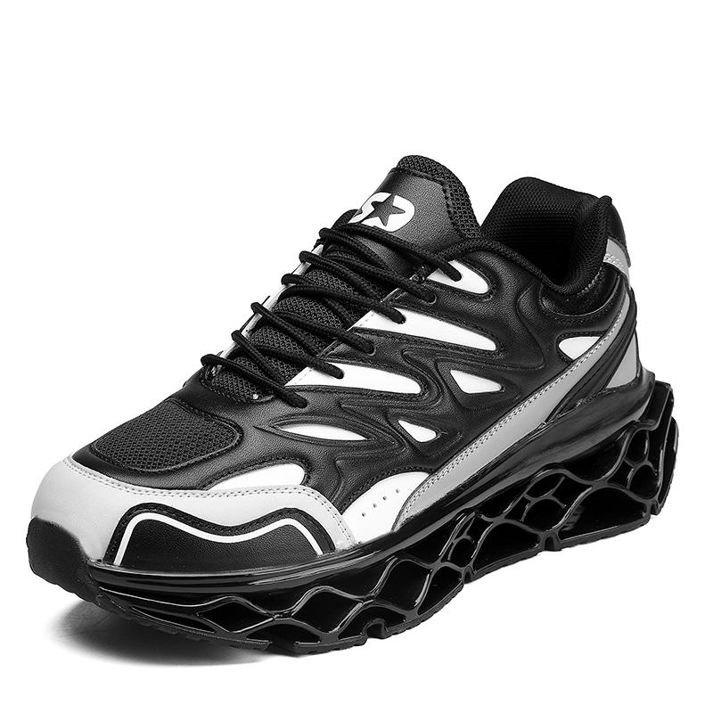 

Мужские кроссовки, спортивная обувь, обувь для бега, модные, противоскользящие, износостойкие, с полой подошвой, для улицы, повседневные, zapatillas hombre 40 чёрный