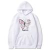 Butterfly Print Fashionable and Comfortable Women's Sports Casual Hoodie Sportswear New Season Hoodie Graphic Women Clothing Y2K