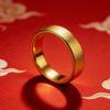 Vietnamese Sand Gold Ring: Long-lasting Color Retention, Women's Luxe Korean-Style Wedding Jewelry