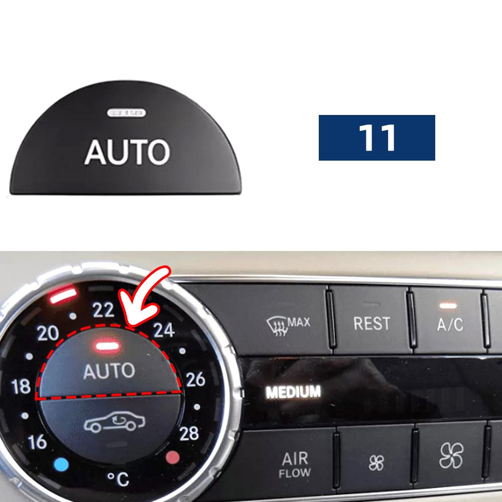AC Air Conditioning Climate Control Switch Button for Mercedes Benz C ML SL CLS GLK GLE GLS G W204 X204 W218 W166 W292 W263 W231