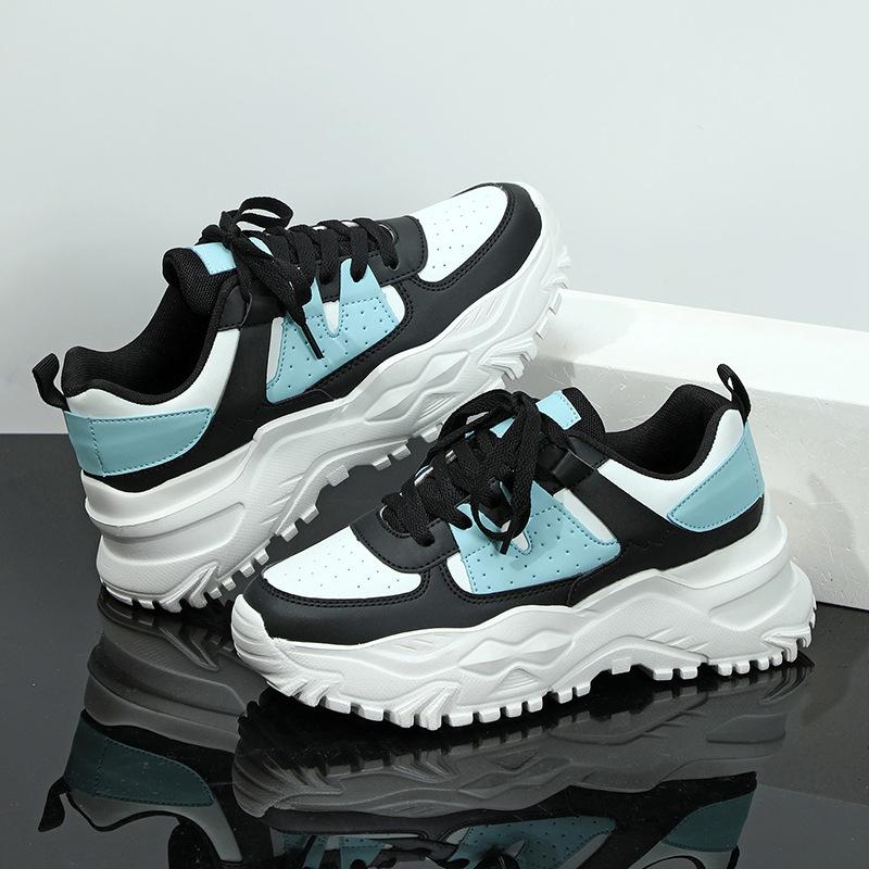 Women Chunky Casual Sneakers Breathable Wedge Platform Trainers Fashion Walking Shoes Size 35-45 Everyday Comfort