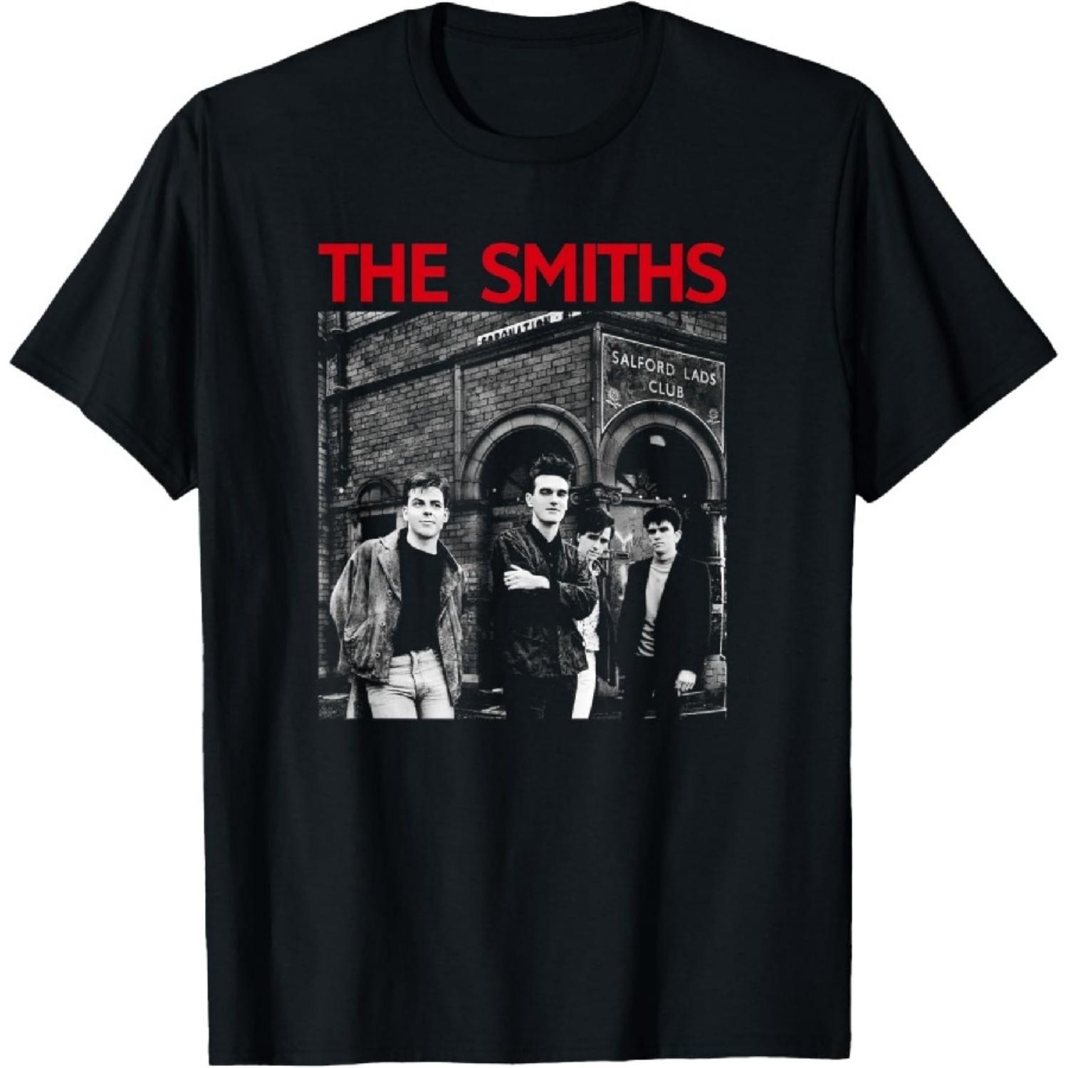 

The Smiths Salford Lads Club Manchester By Stephen Wright T-Shirt XXXXXL чорний