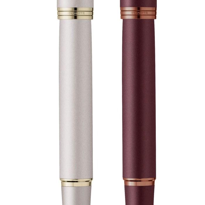 Parker IM Fountain Pen Monochrome Champagne CHT Fine Nib Gift Box 2173271